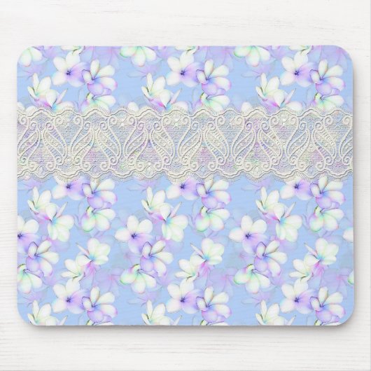 Empfindliches blumiges und Spitze Mousepad (Vorne)