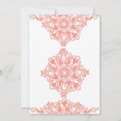 Empfindliches Einladung (Rückseite)