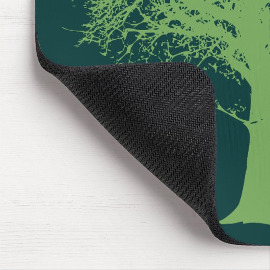 Empfindliches Herz Mousepad (Ecke)