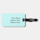 empfindliches Vorsichtzeichen Gepäckanhänger (Rückseite horizontal)