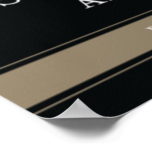 Empfindlichkeit und Meeresherren decken Poster ab (Ecke)