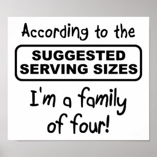 Empfohlen Servieren von lustigem Poster