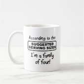 Empfohlen Serving Funny Mug Kaffeetasse (Links)