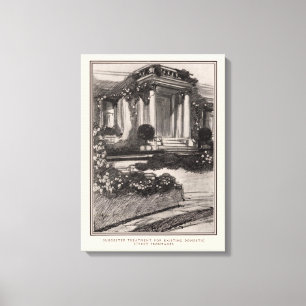 Empfohlene Behandlung für Straßenfronten in SF Leinwanddruck