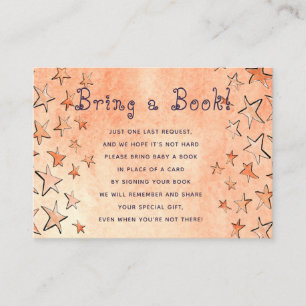 Empfohlene Bücher für Baby - Bring ein Buch Einleg Begleitkarte