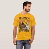 Empfohlene Creepin' IT Country DTF Wärmeübertragun T-Shirt (Vorne ganz)
