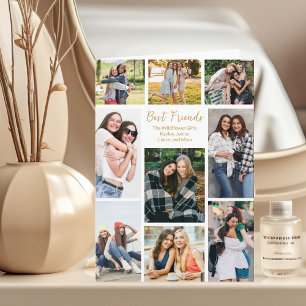 Empfohlene Fotocollage für den besten Freund - ind Karte