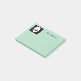 Empfohlene Post-it Notes 3M, 4x3 inch. "Erinnerung Klebezettel