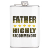 Empfohlener 5-Sterne-Vater Flachmann (Vorderseite)