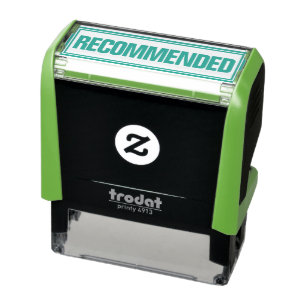 EMPFOHLENES AMT EMPFOHLENE SELBSTINKENDE BRIEFMARK PERMASTEMPEL