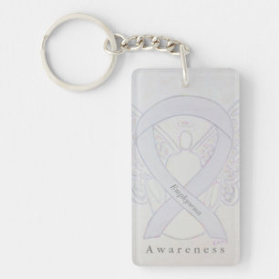Emphysema Angel Awareness Ribbon Schlüsselanhänger