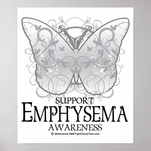 Emphysema Butterfly Poster (Vorne)