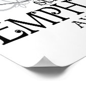 Emphysema Butterfly Poster (Ecke)