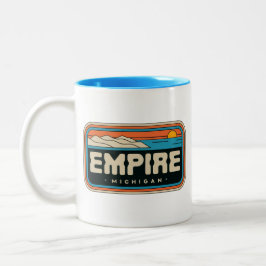 Empire 70er Retro Michigan Vintag Zweifarbige Tasse