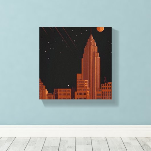 Empire Ascending Leinwanddruck (Insitu (Holzboden))