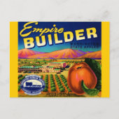 Empire Builder Postkarte (Vorderseite)