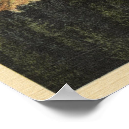 Empire Builder Train Poster (Ecke)