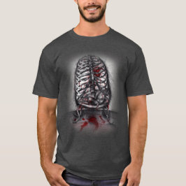 Empire Cage Anatomy Bird Surreal Horror Art T-Shirt
