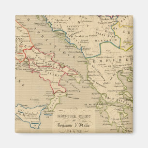 Empire Grec et Royaume d'Italie 774 a 900 Magnet