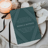 Empire Hochzeit | Jasper Einladung