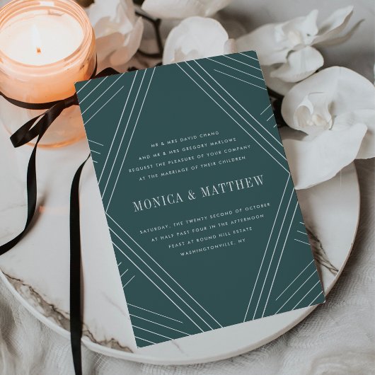 Empire Hochzeit | Jasper Einladung