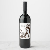 Empire Lion Wine Label Weinetikett (Vorderseite)