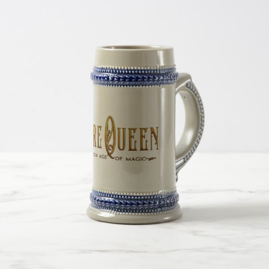 Empire Queen Stein Bierglas (VorderseiteRechts)
