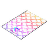 Empire Rainbow Heart Spiral Notebook Notizblock (Linke Seite)
