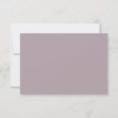 Empire RSVP Card | Eggpflanze Karte (Rückseite)