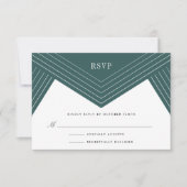Empire RSVP Card | Jasper Karte (Vorderseite)