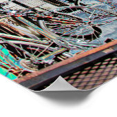 Empire Sate Gebäude aus dem 42. Poster (Ecke)