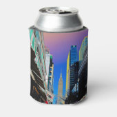 Empire Sate Gebäude vom 42. St New York Poster Dosenkühler (Kanne Rückseite)