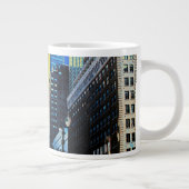 Empire Sate Gebäude vom 42. St New York Poster Jumbo-Tasse (Rechts)