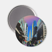 Empire Sate Gebäude vom 42. St New York Poster Magnet (Vorderseite/Rückseite)