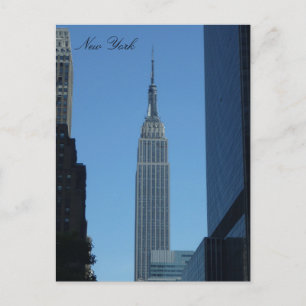 Empire State Blue Postkarte