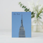 Empire State Blue Top Postkarte (Stehend Vorderseite)