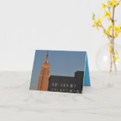 Empire State Building Karte (Gelbe Blume)