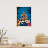 Empire State Building New York City Poster (Küche)
