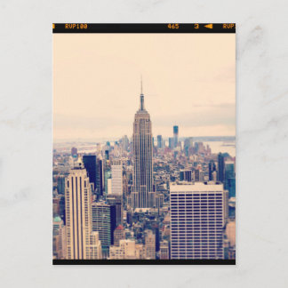 Empire State Building New York Postkarte