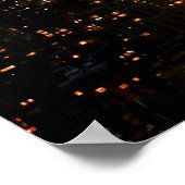 Empire State Building/New York Print Poster (Ecke)