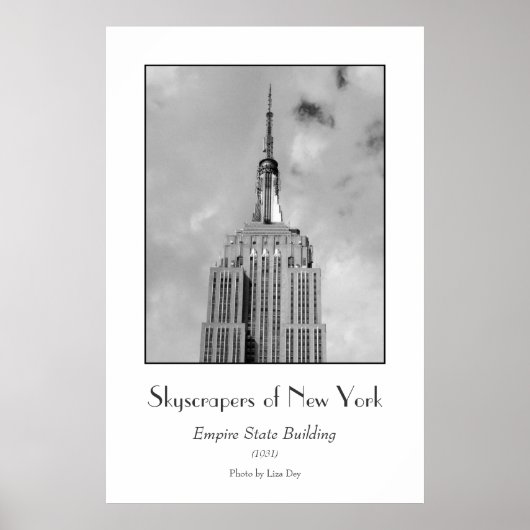 Empire State Building Poster (Vorne)