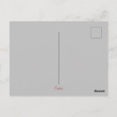 Empire State Building Postkarte (Rückseite)