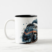 Empire State Express Motor Zweifarbige Tasse (Links)