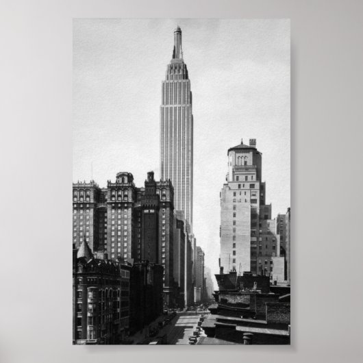 Empire State Gebäude - 1931 Poster (Vorne)
