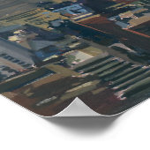 Empire State Gebäude 2012 Poster (Ecke)