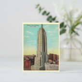 Empire State Gebäude der 1930er Postkarte (Stehend Vorderseite)