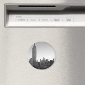 Empire State Gebäude Foto 2 Magnet (In Situ (Geschirrspüler))