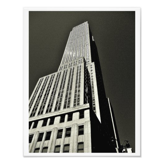 Empire State Gebäude Fotodruck (Vorne)