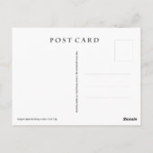 Empire State Gebäude in New York City Postkarte (Rückseite)