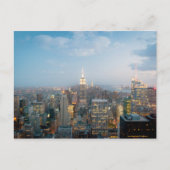 Empire State Gebäude in New York City Postkarte (Vorderseite)